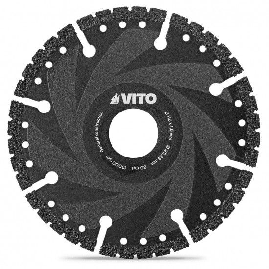 Disco diamantado laser 230mm refª VIDLGO230 VITO Disco diamantado laser 230mm refª VIDLGO230 VITO