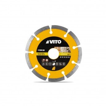 Disco diamantado segmentado universal pro 230mm ref VIDL230P VITO