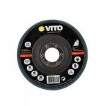 Disco lamelado zircónio refª VIDL120 VITO Disco lamelado zircónio refª VIDL120 VITO