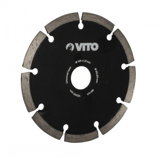 Disco diamantado segmentado universal 115mm ref� VIDL115 VITO