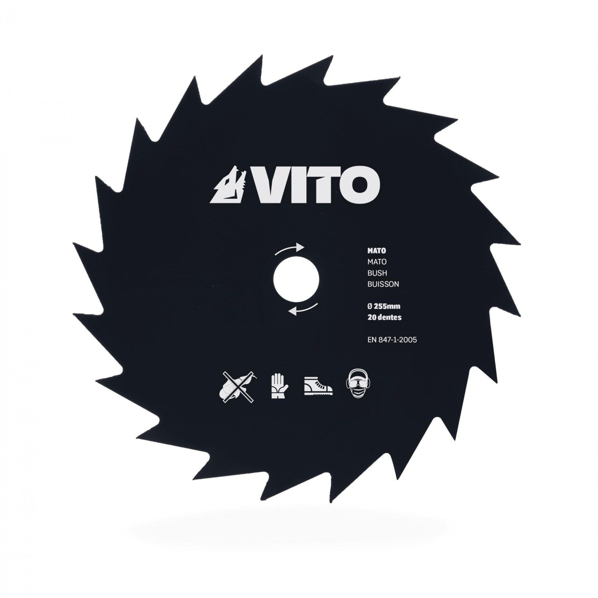 Disco de corte de erva 20 dentes refª VIDCE20 VITO