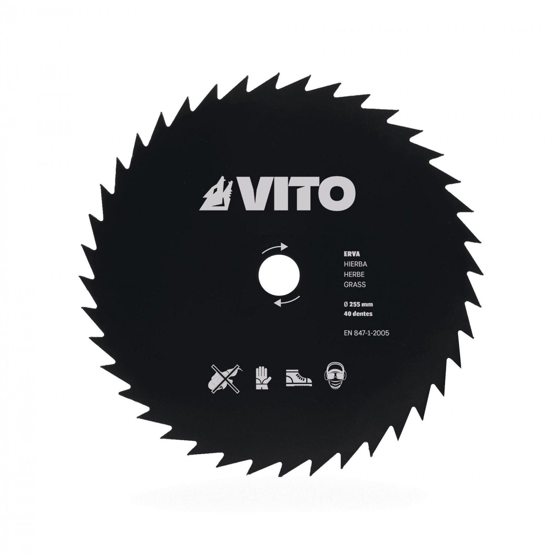 Disco de corte de erva 40 dentes refª VIDCE40 VITO