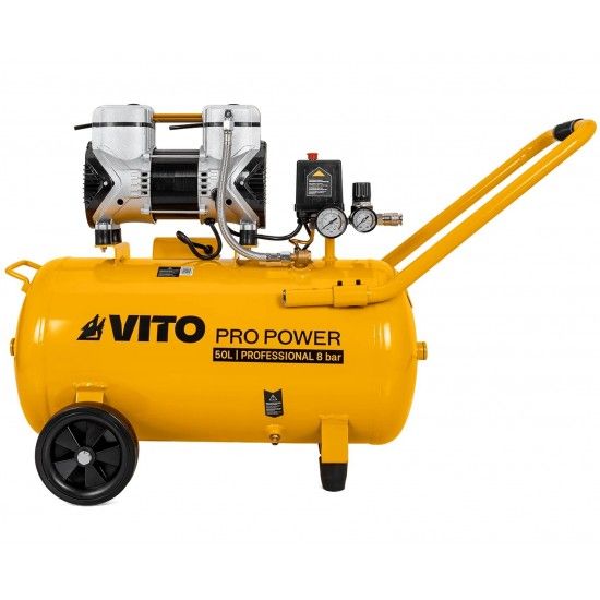 Compressor silencioso 50L 8bar 2.0Hp refª VICSOS50A VITO Compressor silencioso 50L 8bar 2.0Hp refª VICSOS50A VITO