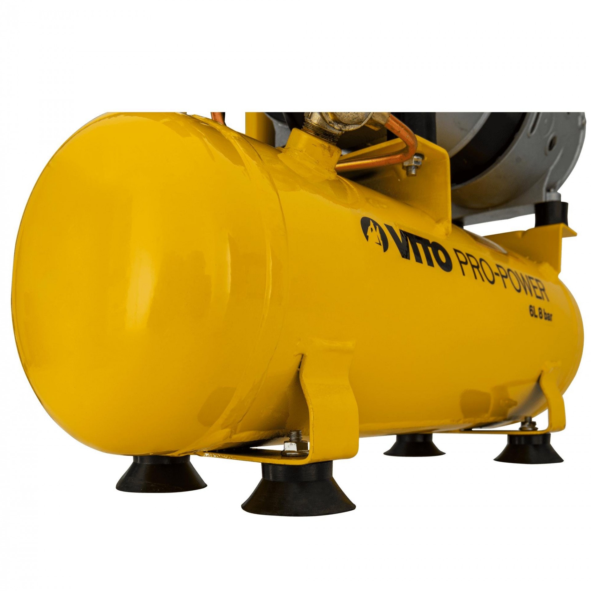 Compressor sem óleo silencioso 6lt 8 bar 0.7hp refª VICSOS6 VITO