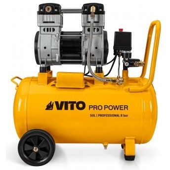 Compressor silencioso 50L 8bar 1.0Hp ref VICSOS50 VITO
