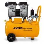 Compressor silencioso 24L 8bar 1.0Hp ref VICSOS25 VITO