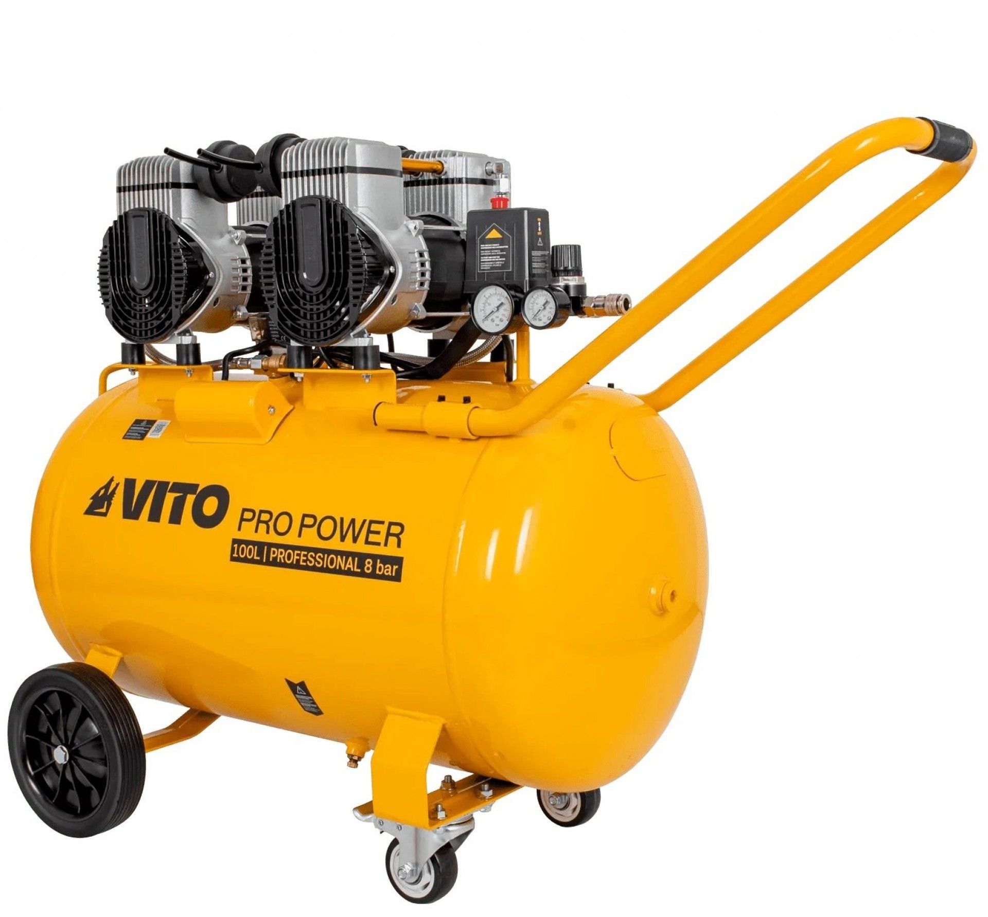 Compressor silencioso 100L 8bar 4.0Hp refª VICSOS100 VITO