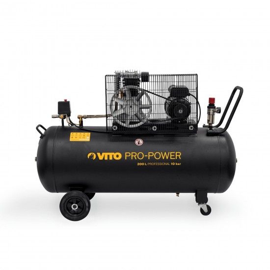 Compressor com correias 200 10bar 4cv ref VICOC200B VITO
