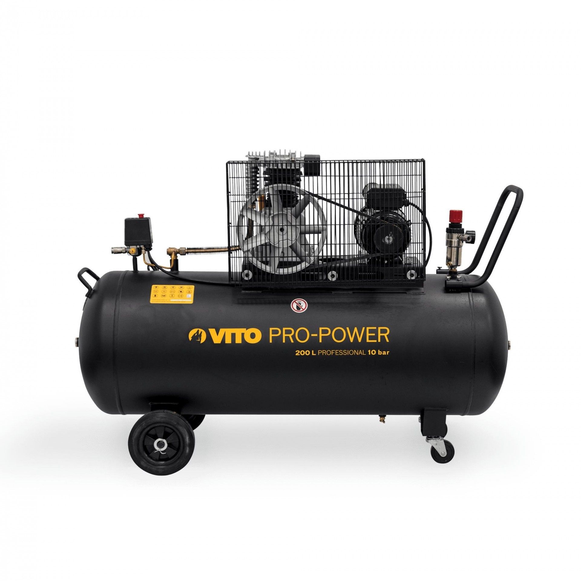 Compressor com correias 200 10bar 4cv refª VICOC200B VITO
