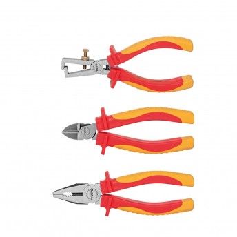 Conjunto de 3 alicates vde 1000v refª VICMAEA VITO Conjunto de 3 alicates vde 1000v refª VICMAEA VITO