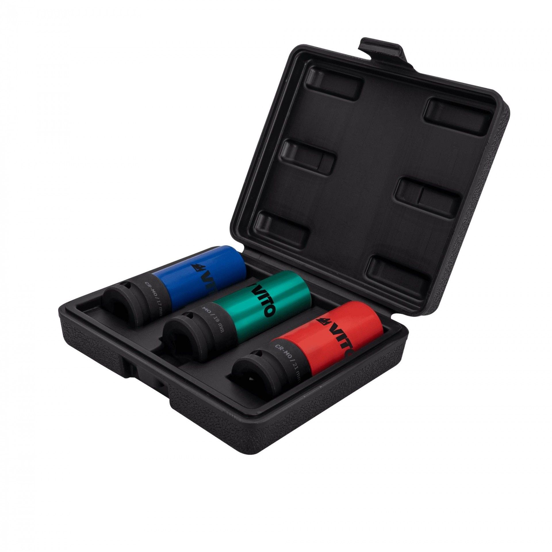 Conjunto 3 chaves de impacto 1/2" para rodas cr-mo refª VICI3MO VITO