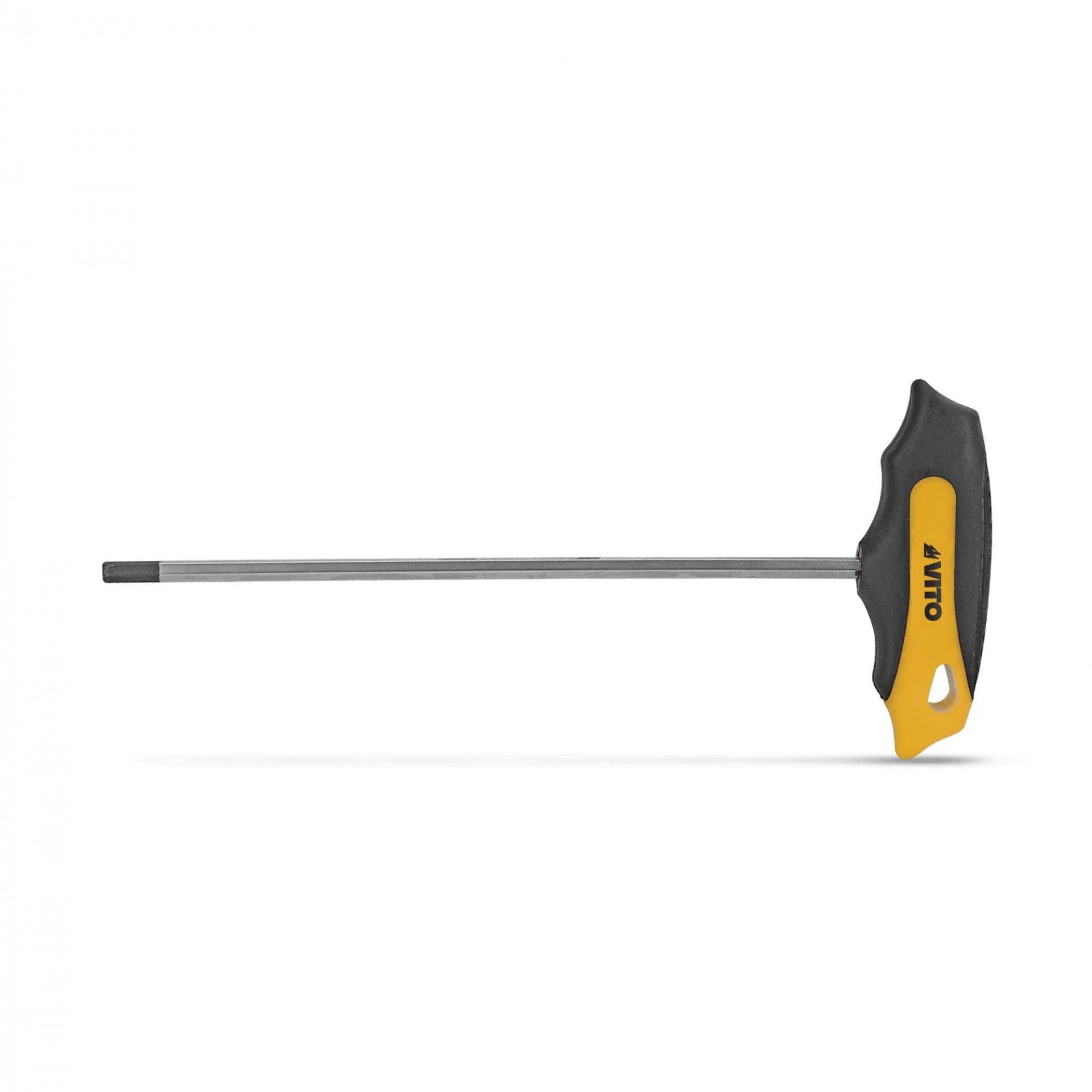 Chave hexagonal com furo em "t" bimateria 3mm refª VICHSB3 VITO