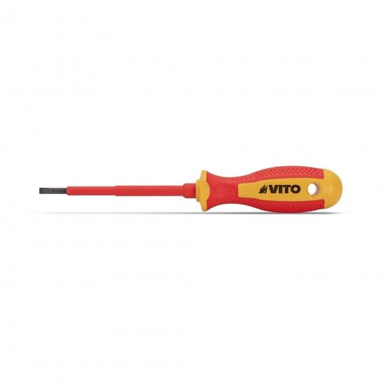 Chave fenda isolada vde 1000v 4,0x100mm refª VICFIVDE4100 VITO Chave fenda isolada vde 1000v 4,0x100mm refª VICFIVDE4100 VITO