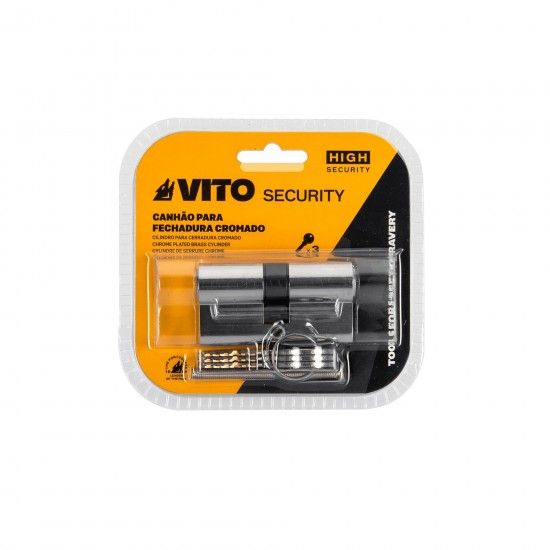 Canh�o para fechadura cromado ref� VICFC VITO