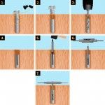 Conjunto extrator de parafusos refª VICEP6P VITO Conjunto extrator de parafusos refª VICEP6P VITO