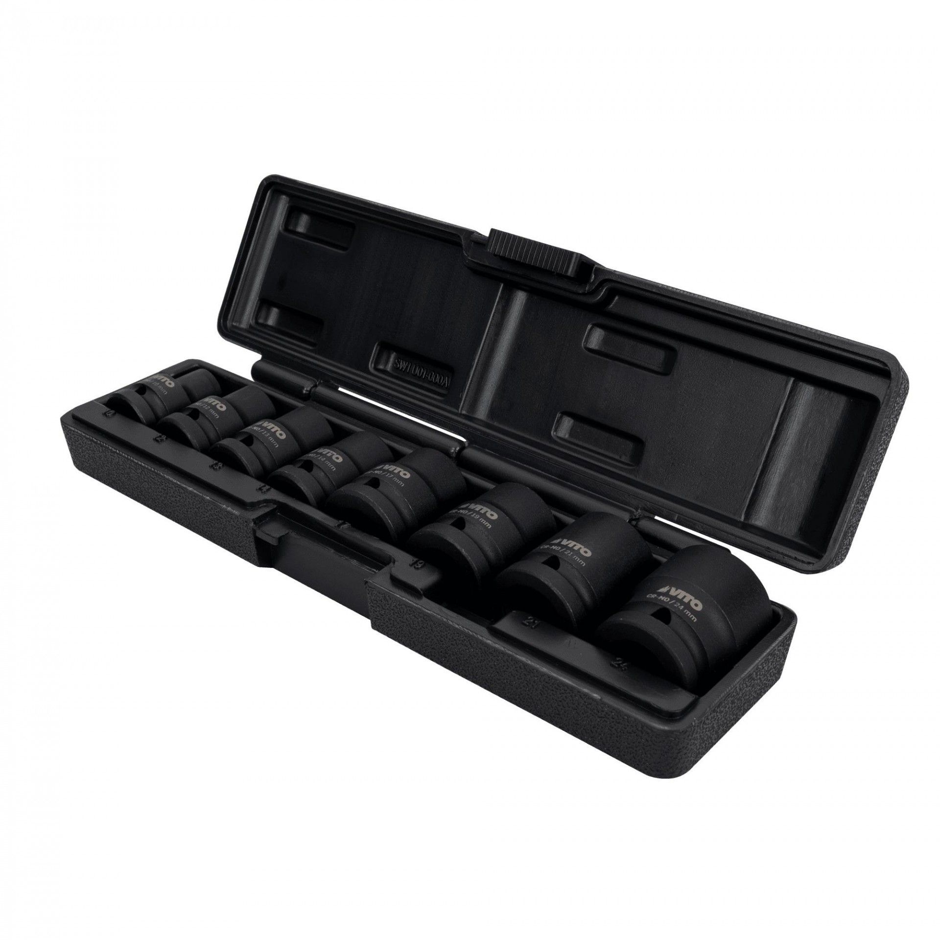 Conjunto 8 chaves de caixa de impacto 1/2" cr-mo refª VICCI8MO VITO