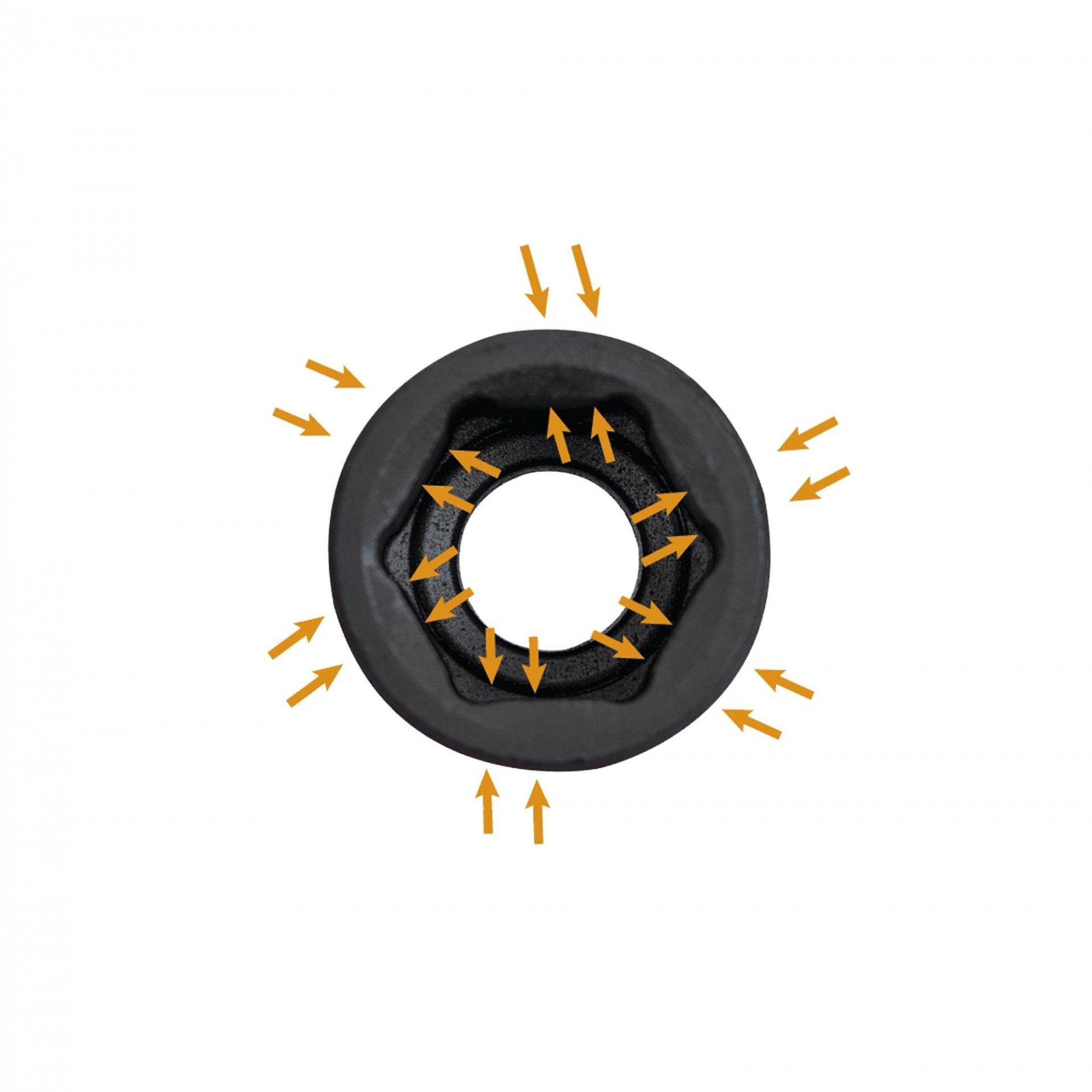 Conjunto 8 chaves de caixa de impacto 1/2" cr-mo refª VICCI8MO VITO