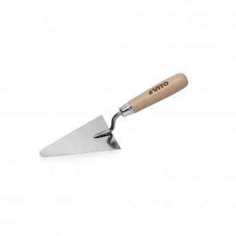 Colher bico redondo em ao inox 125mm ref VICBR125 VITO
