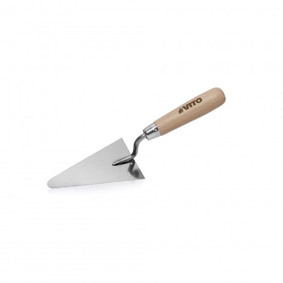 Colher bico redondo em aço inox 125mm refª VICBR125 VITO Colher bico redondo em aço inox 125mm refª VICBR125 VITO