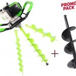 Abre Buracos com 3 Brocas, 51.7CC, 1.85Kw  [48245] + Broca 200mm [48248] SUPER POWER