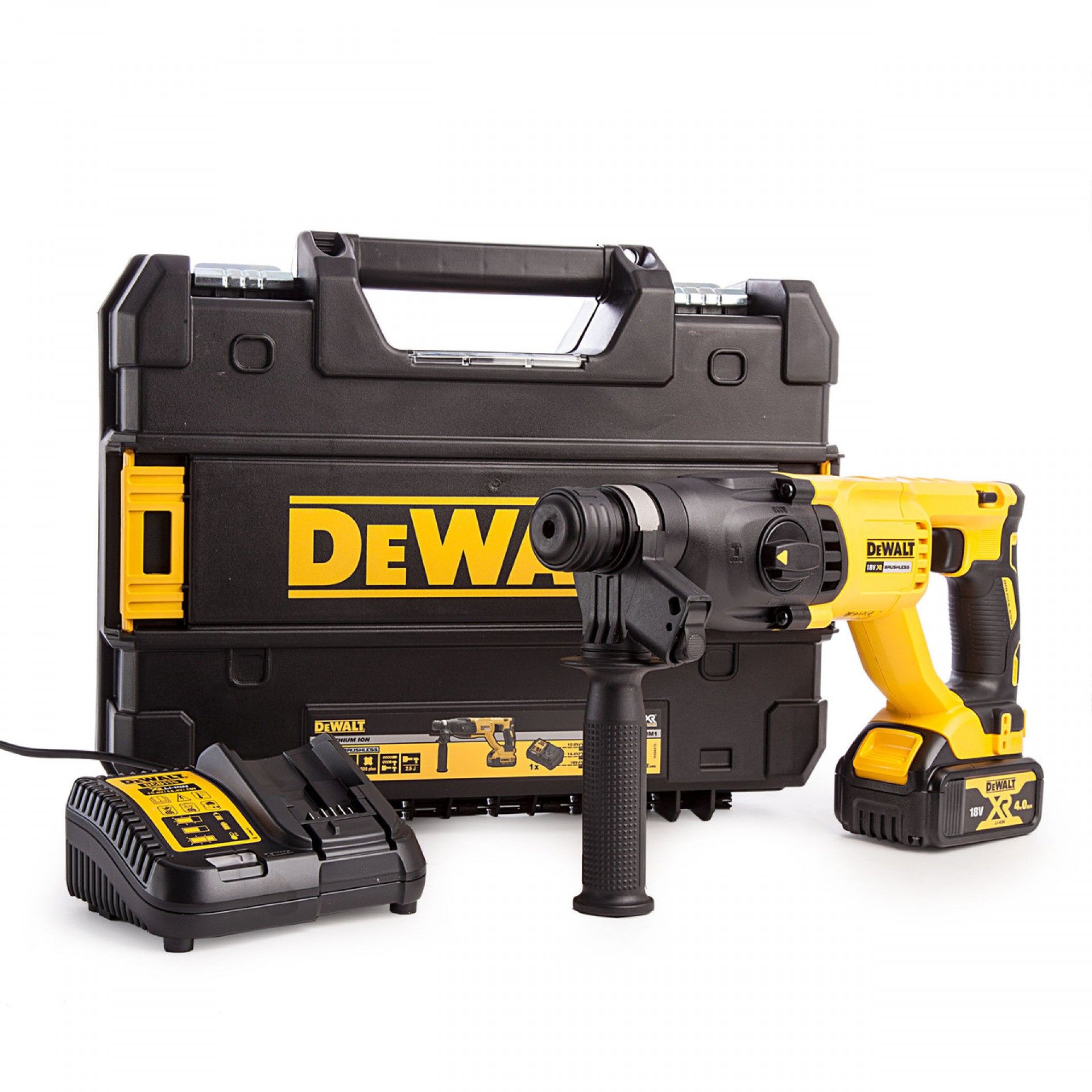 Martelo Eletropneumático sem escovas XR 18V SDS-Plus 3 Modos refª DCH133M1-QW DEWALT