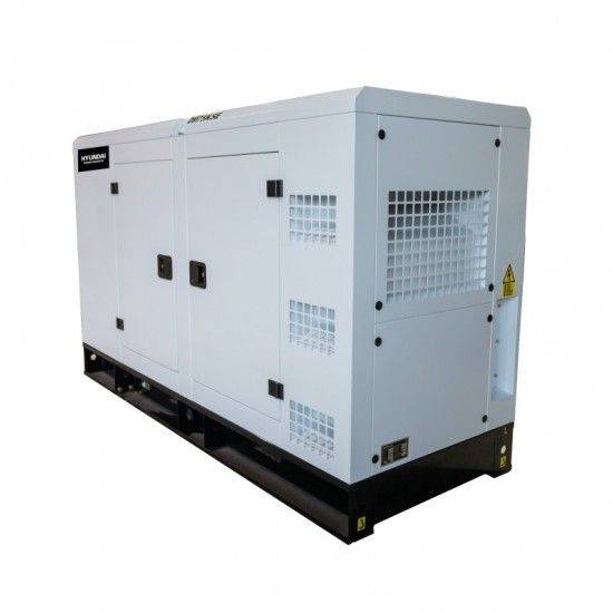 Gerador diesel silencioso 72KVA trifsico ref DHY75KSE HYUNDAI