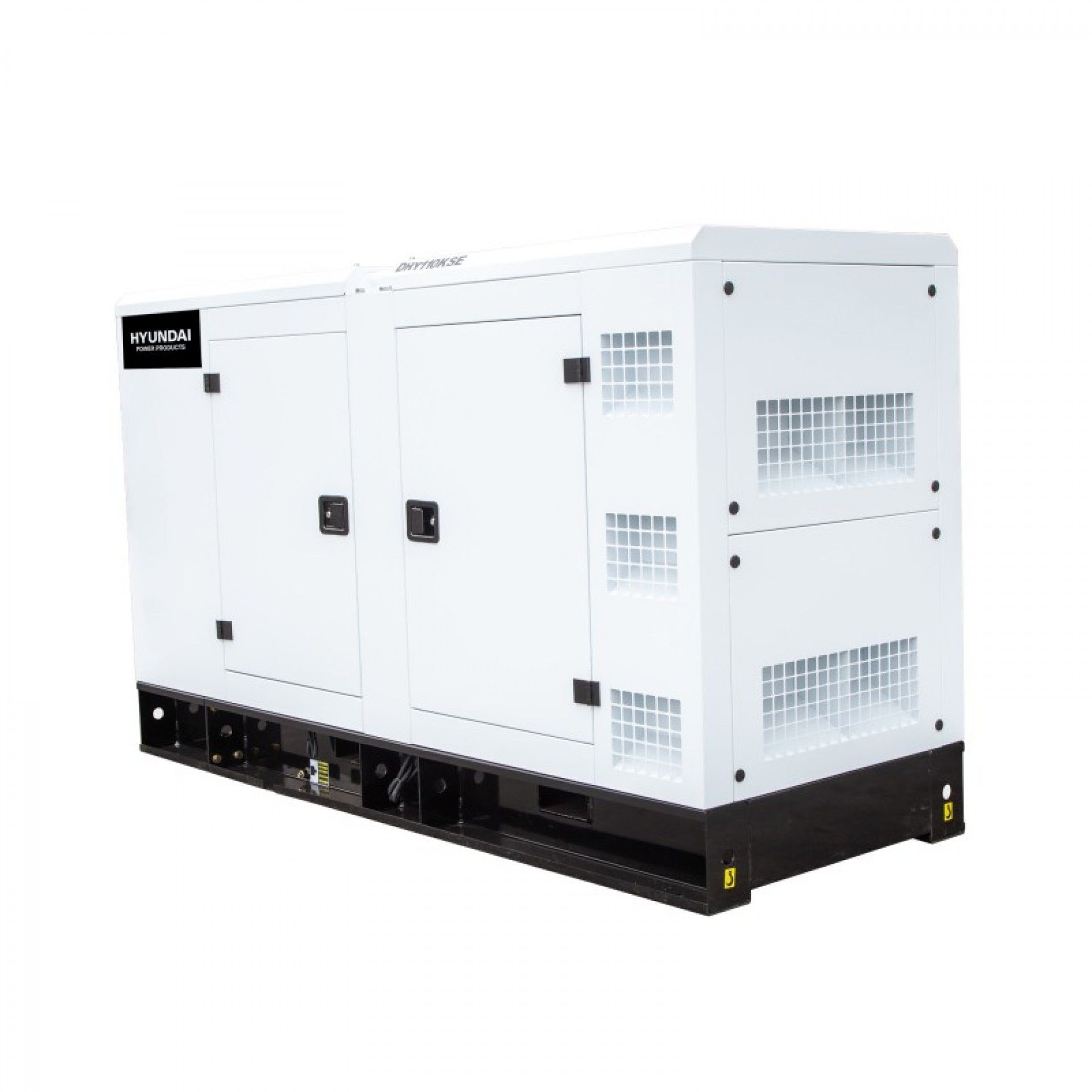 Gerador diesel silencioso 110KVA trifásico refª DHY110KSE HYUNDAI