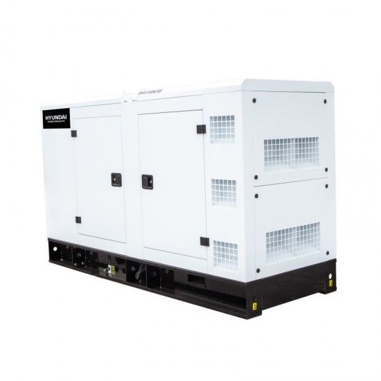 Gerador diesel silencioso 110KVA trifsico ref DHY110KSE HYUNDAI