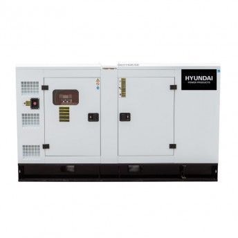 Gerador diesel silencioso 110KVA trifsico ref DHY110KSE HYUNDAI