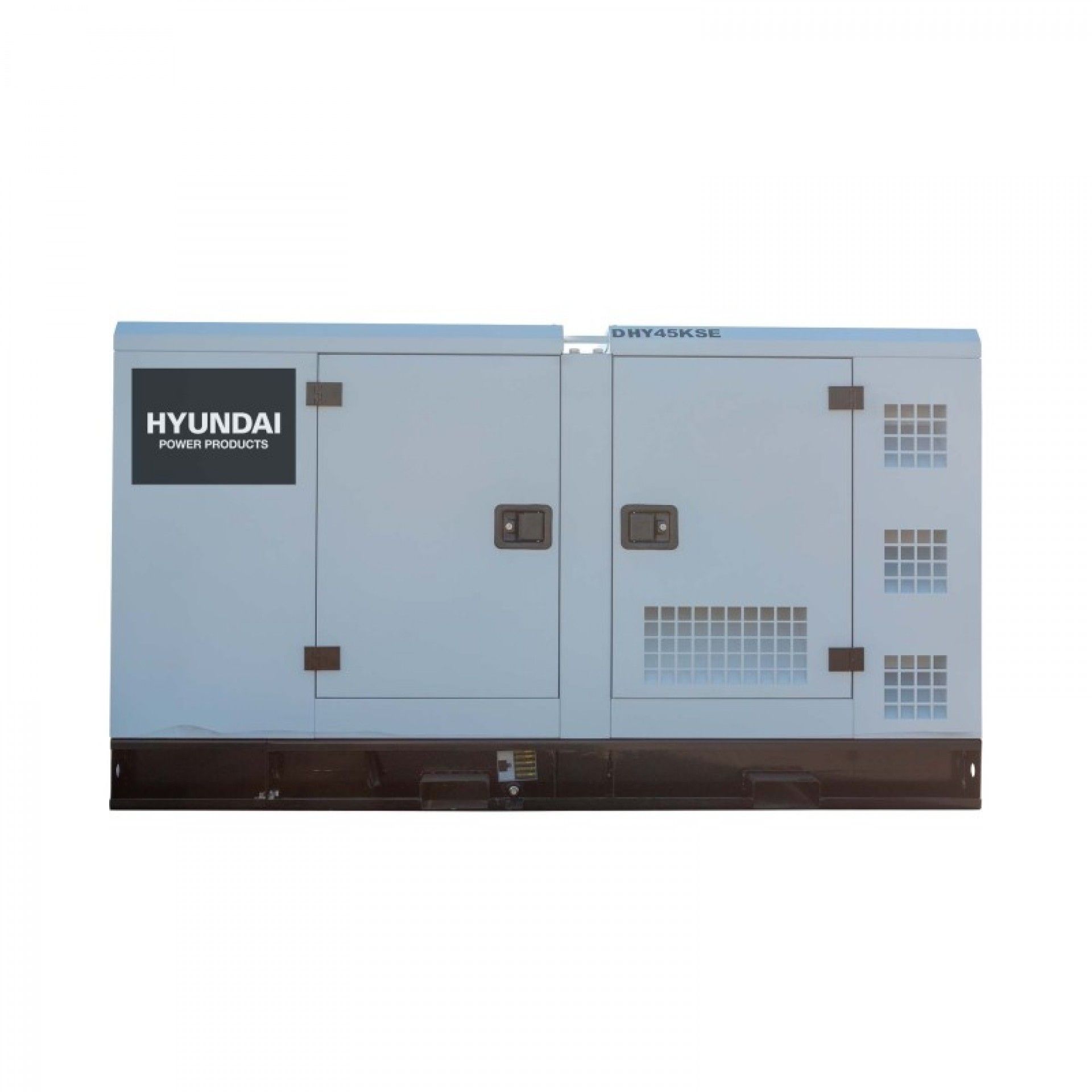Gerador diesel silencioso 44KVA trifásico refª DHY45KSE HYUNDAI