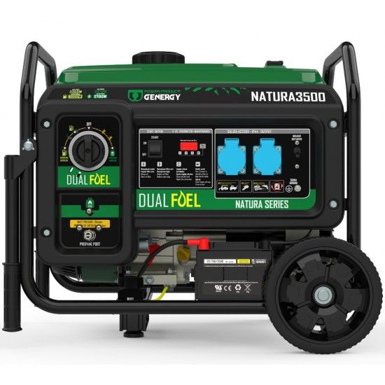 Gerador Gasolina-Propano NATURA 3500 3300W refª 15020 GENERGY Gerador Gasolina-Propano NATURA 3500 3300W refª 15020 GENERGY