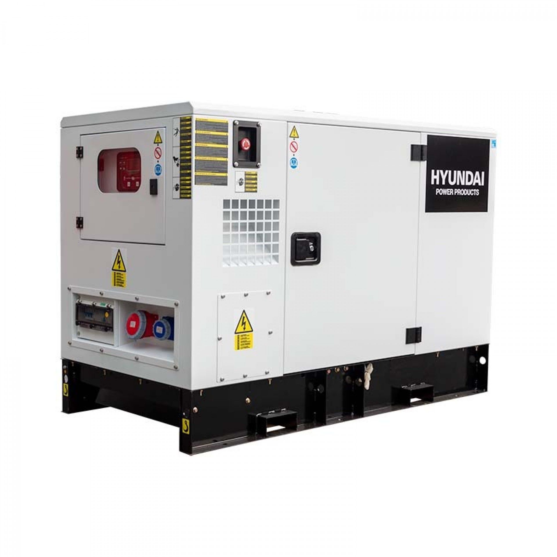 Gerador diesel silencioso 14KVA trifásico refª DHY14KSE HYUNDAI