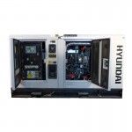 Gerador diesel silencioso 16.5KVA trifásico refª DHY16KSE HYUNDAI Gerador diesel silencioso 16.5KVA trifásico refª DHY16KSE HYUNDAI