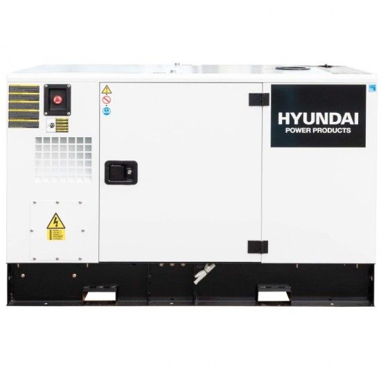 Gerador diesel silencioso 14KVA trifsico ref DHY14KSE HYUNDAI