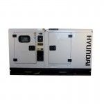 Gerador diesel silencioso 16.5KVA trifásico refª DHY16KSE HYUNDAI Gerador diesel silencioso 16.5KVA trifásico refª DHY16KSE HYUNDAI