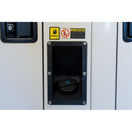 Gerador diesel silencioso 16.5KVA trifsico ref DHY16KSE HYUNDAI