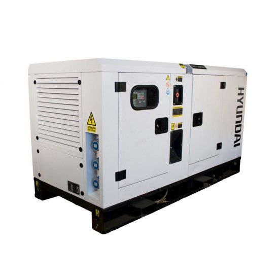 Gerador diesel silencioso 16.5KVA trifsico ref DHY16KSE HYUNDAI