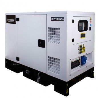 Gerador diesel silencioso 11KW monofsico ref DHY11KSEM HYUNDAI