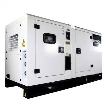 Gerador diesel silencioso 22KW monofsico ref DHY22KSEM HYUNDAI