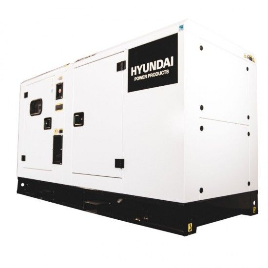 Gerador diesel silencioso 35KW monofsico ref DHY35KSEM HYUNDAI
