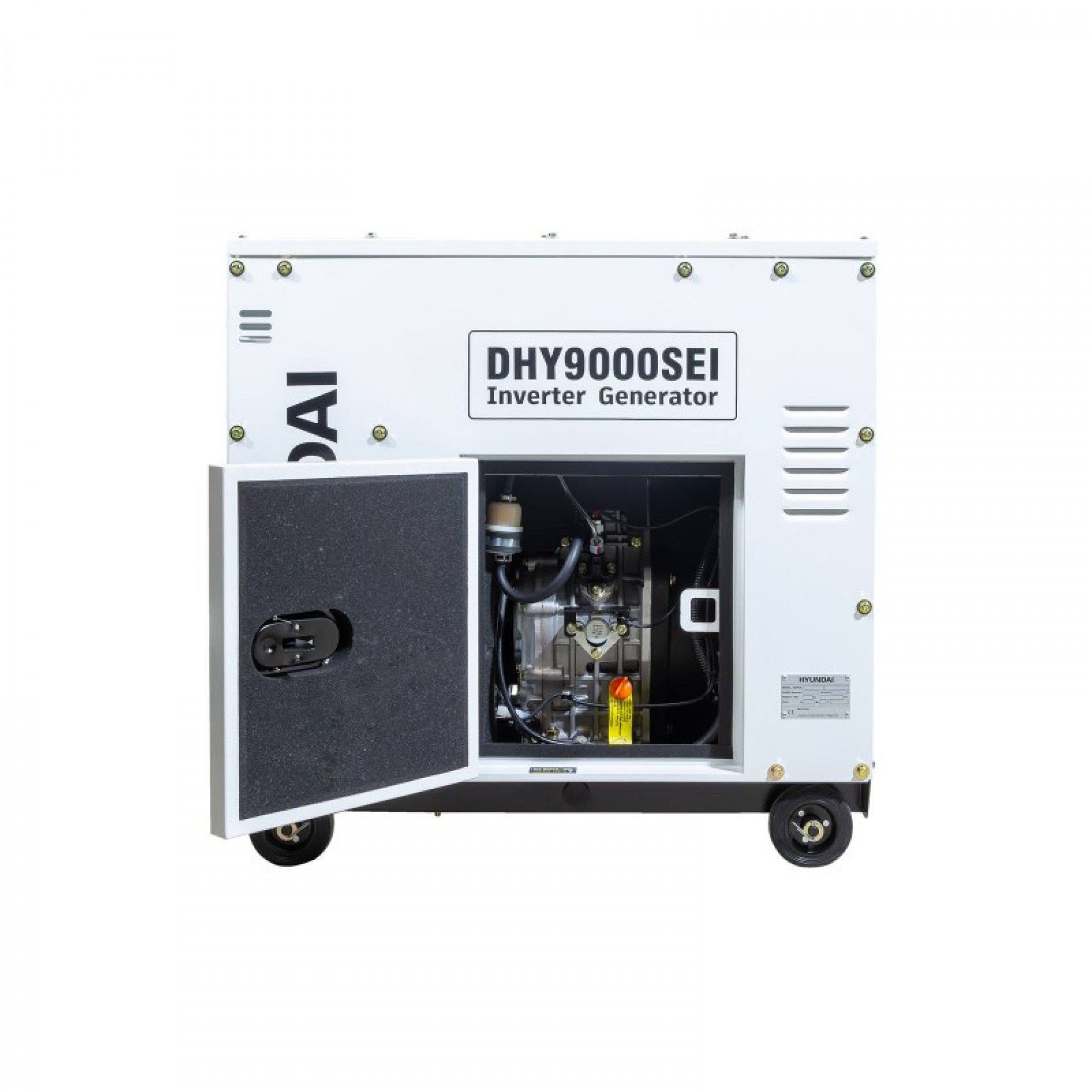 Gerador diesel silencioso 6.5Kw monofásico refª DHY9000SEi HYUNDAI
