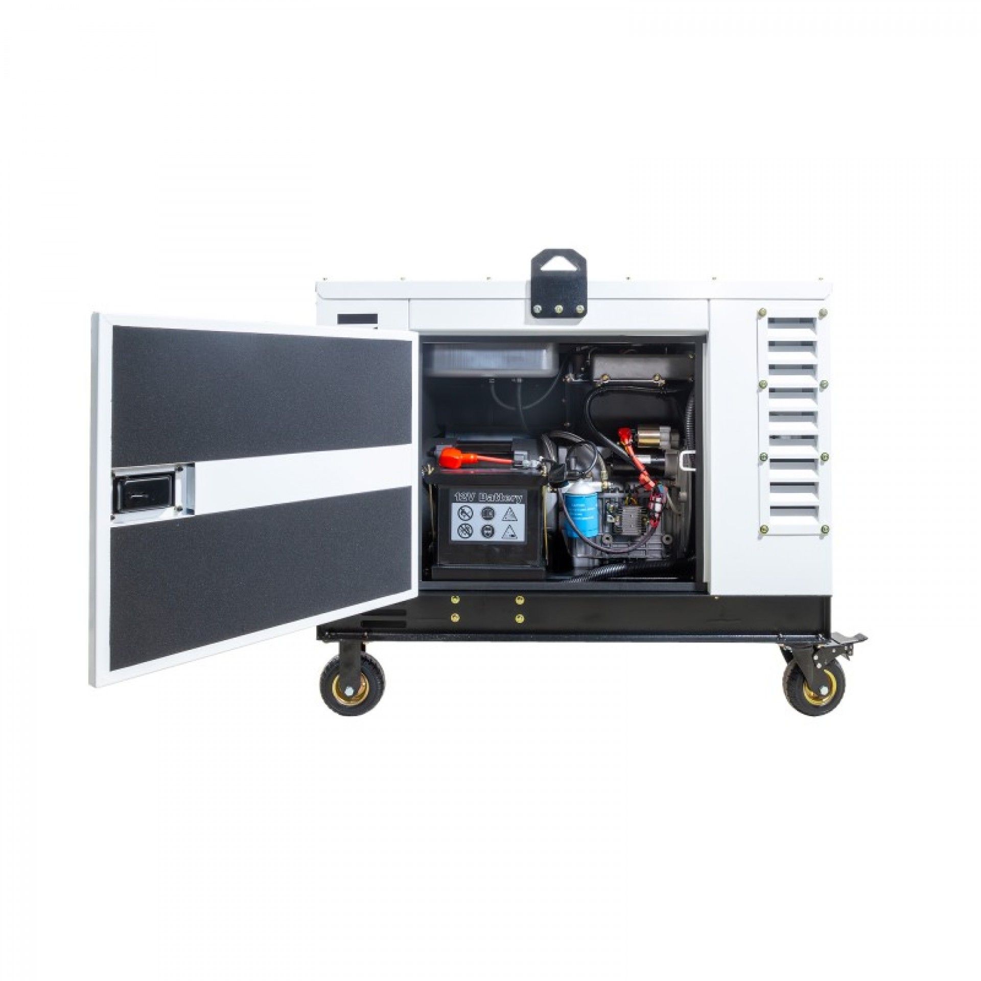 Gerador diesel silencioso 15KvA tri/monofásico refª DHY15000SE-T HYUNDAI