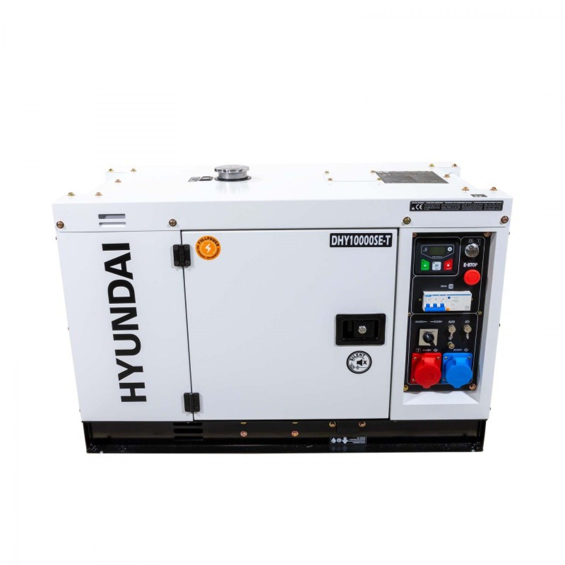 Gerador diesel silencioso 10.6KvA tri/monofásico refª DHY10000SE-T HYUNDAI