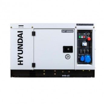 Gerador diesel silencioso 8.5KW monofsico ref DHY10000SE-T HYUNDAI