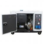 Gerador diesel silencioso 6.3KW monofsico ref DHY8600SE HYUNDAI
