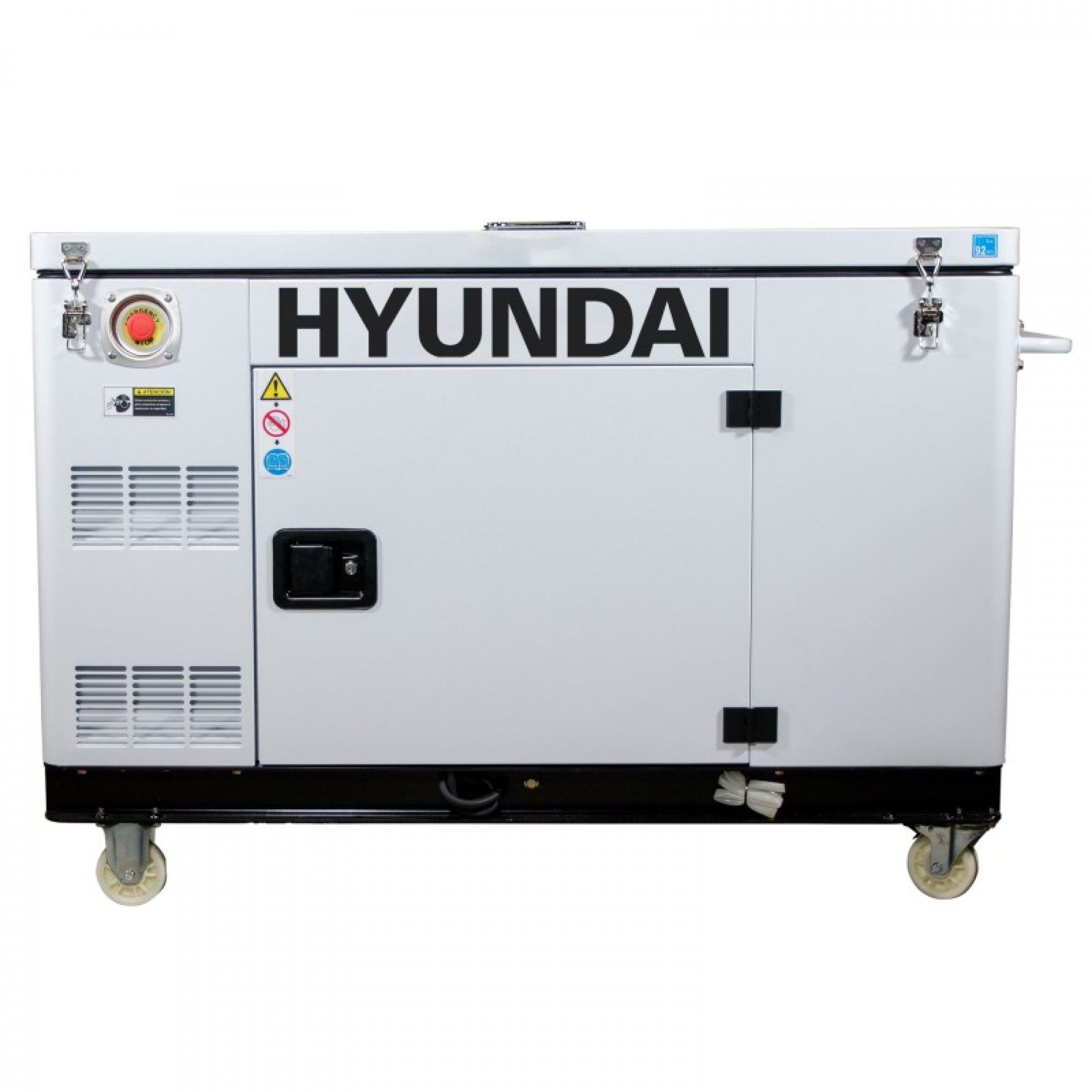 Gerador diesel silencioso 12.5KvA tri/monofásico refª DHY12000XSE-T HYUNDAI