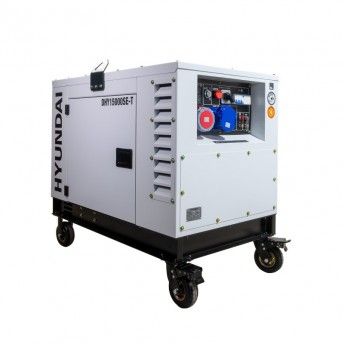 Gerador diesel silencioso 15KvA tri/monofsico ref DHY15000SE-T HYUNDAI