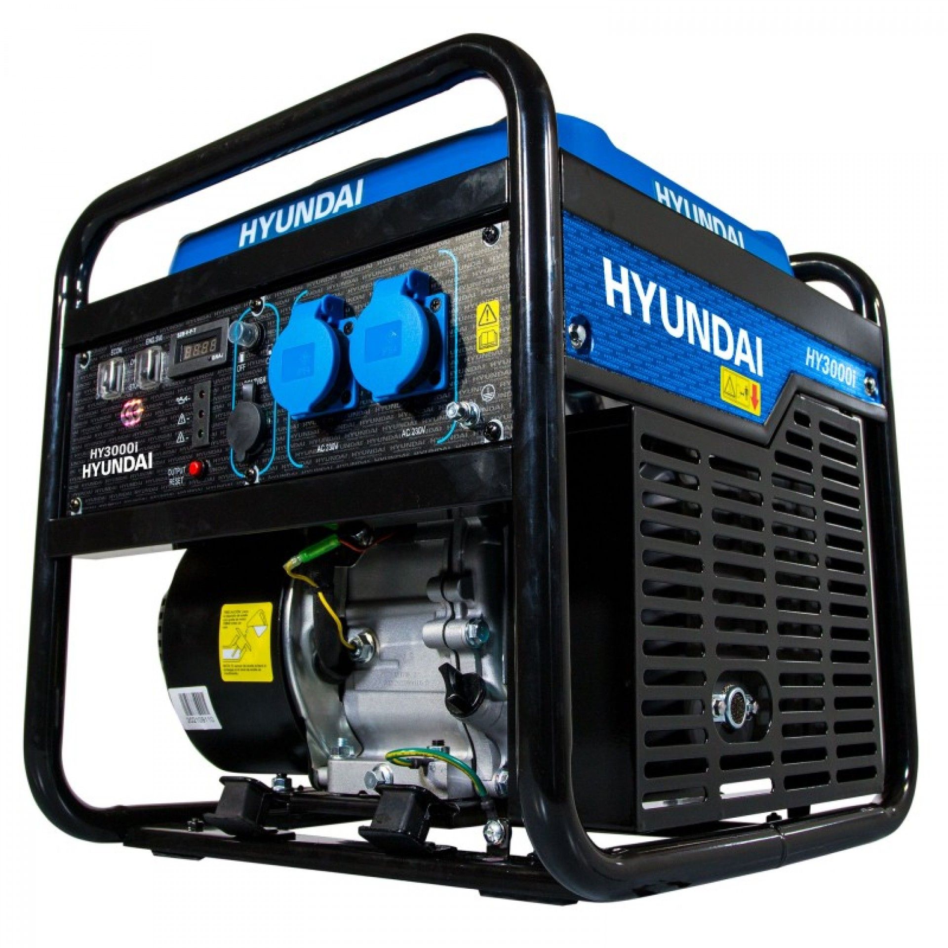 Gerador gasolina monofásico 3.9Kw refª HY3000i HYUNDAI