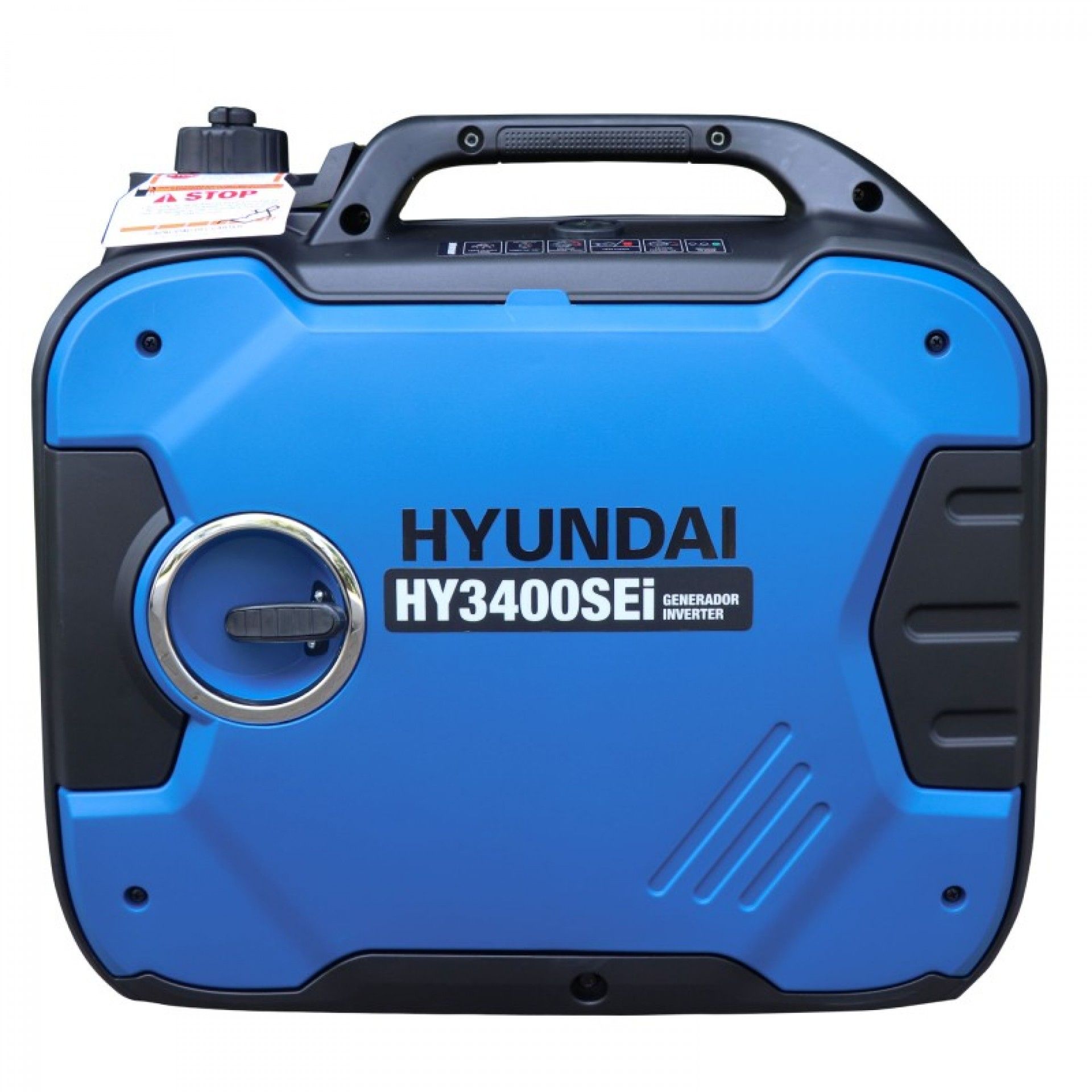 Gerador silencioso gasolina monofásico 3.4Kw refª HY3400SEi HYUNDAI