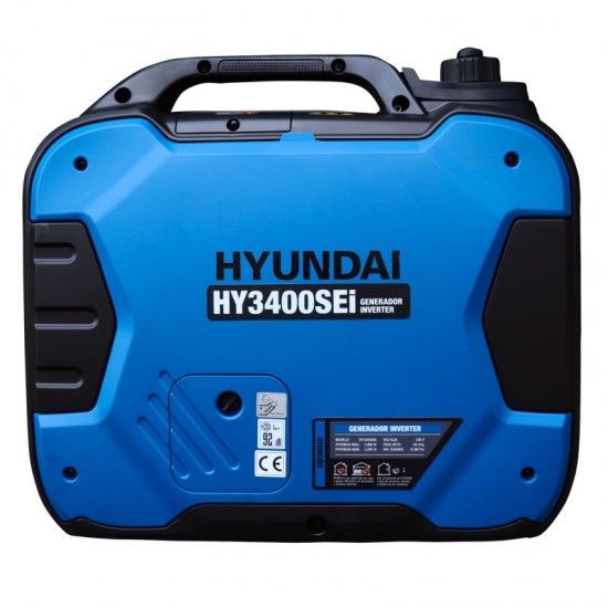 Gerador silencioso gasolina monofsico 3.4Kw ref HY3400SEi HYUNDAI